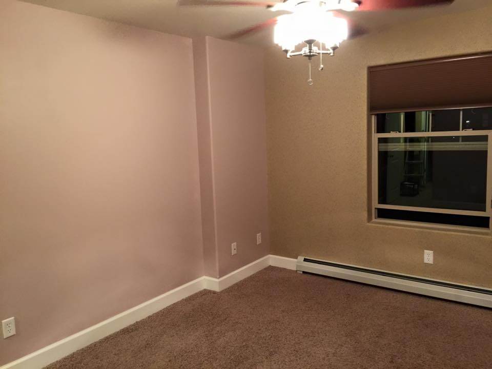 Faux Granite Accent Wall