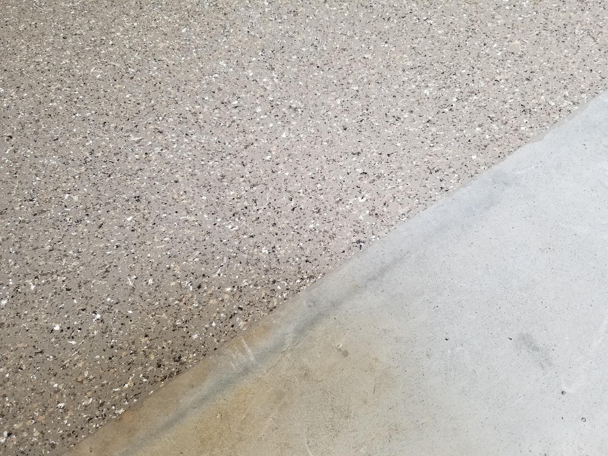 Faux Granite Garage Floor