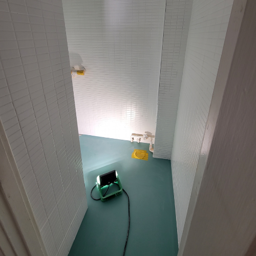 Epoxy Floor, Refinished Tiles