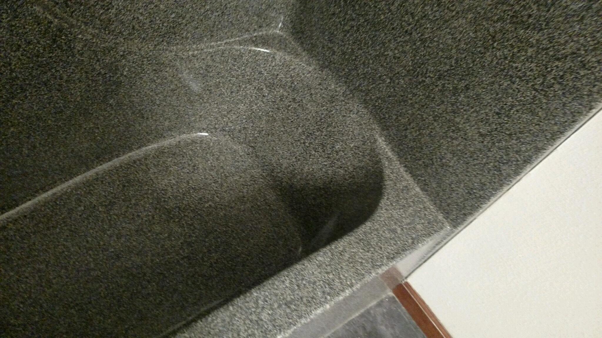 Faux granite tub and shower surround refinishing in Montana