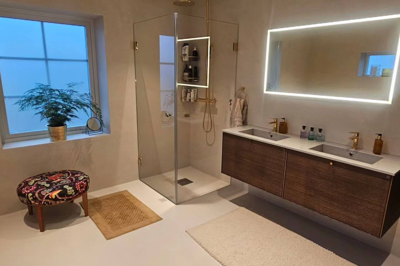 Microcement surface application detail by Heritage Coatings