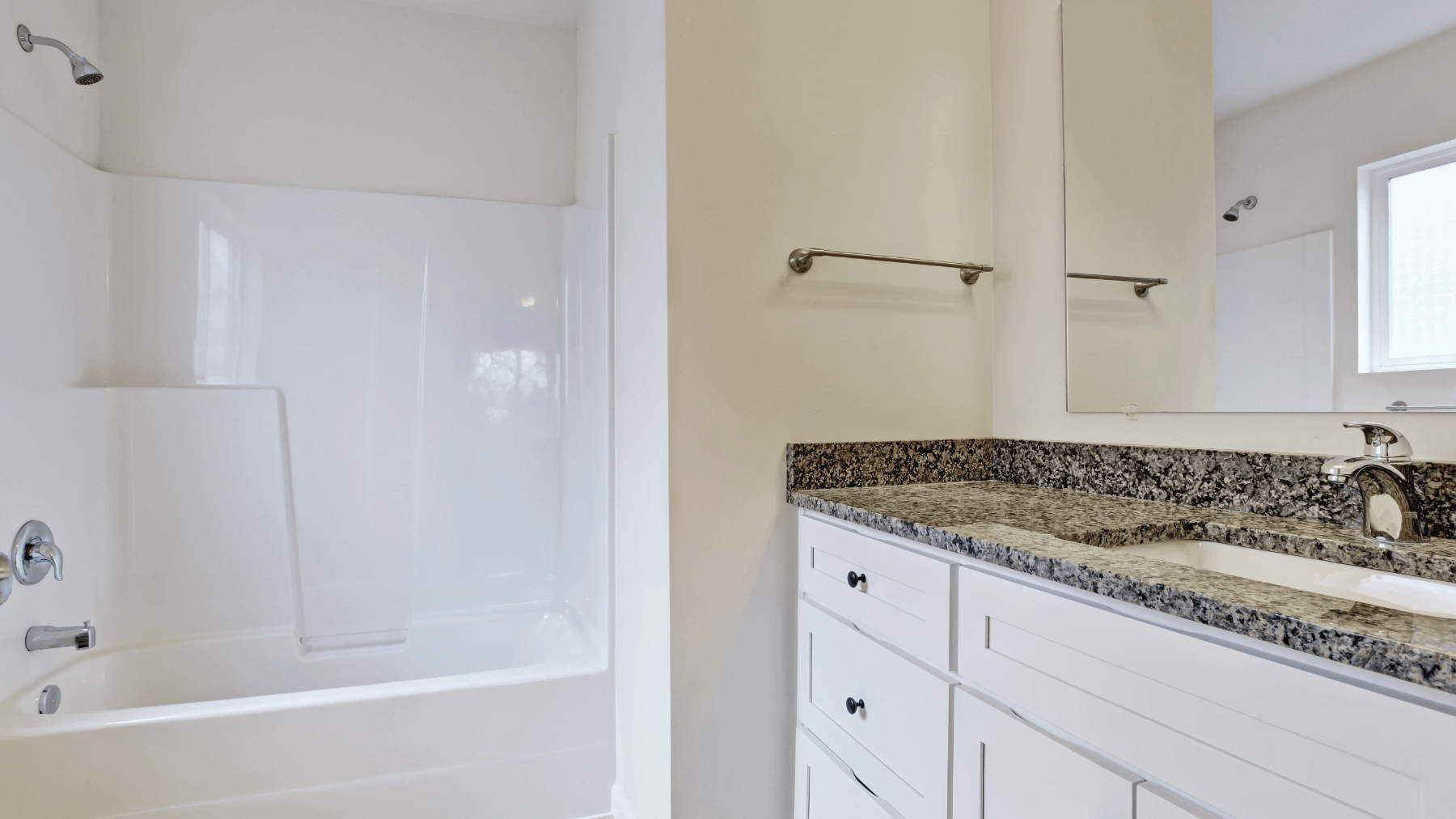 Professional shower refinishing completed by Heritage Coatings